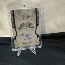 2025 Topps Star Wars Masterwork Lok Durd George Takei AUTO SUPERFACTOR picture
