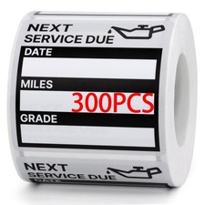 for Oil Change Stickers Vinyl 300 Pcs 2