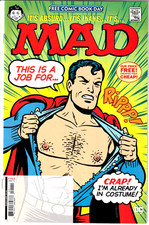 MAD MAGAZINE SPECIAL EDITION 2024 DC FCBD #1 NM/MT 9.8 & CGC READY SUPERMAN CVR picture