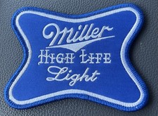 Miller High Life Light Beer Vintage Style Retro Iron Or Sew On Patch Cap Hat picture