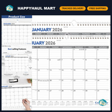 18-Month Wall Calendar Set 2026-2027, 14