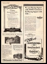 1922 Towmotor Cleveland Ohio Iron Works Factory Plant Photo Vintage Print Ad picture
