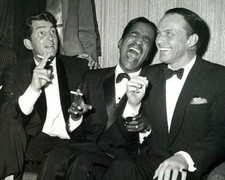 The Rat Pack Frank Sinatra Dean Martin Sammy Davis Jr.  Retro Picture Photo 8x10 picture