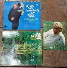 Rod McKuen 1972 Calendar/Datebook + If You Love Somebody, Tell Them 1969 UNUSED picture