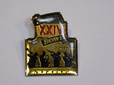 XXIV 1989 Super Bowl NFL Pin Football NFLP San Francisco 49ers Denver Broncos picture