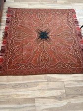 ANTIQUE VICTORIAN PAISLEY SHAWL 68x68 Almost Perfect Condition picture