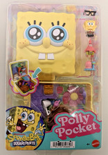 SpongeBob SquarePants Polly Pocket Playset Mattel Mini Figures Accessories picture
