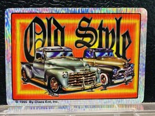 1995 Vending Lowrider Prism Sticker Chevy 3100 Pickup Old Style Trokita picture