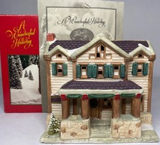 VINTAGE 1994 ITS A WONDERFUL LIFE HOLIDAY VILLAGE BEDFORD FALLS BOARDING HOUSE picture