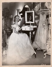 HOLLYWOOD Bette Davis GORGEOUS '38 JEZEBEL BEHIND SCENE PORTRAIT ORIG PHOTO MA77 picture