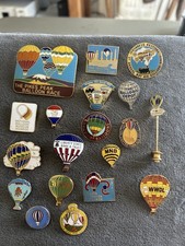 19 Hot Air Balloon Enamel/Lapel  (#180) picture