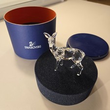 SWAROVSKI Crystal Standing DOE DEER Rare Encounters, Model 247963, COA Retired picture