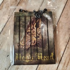 Universal Studios Harry Potter Hog’s Head Inn Sign Ornament BRAND NEW SEALED picture