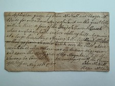 1767 Colonial Virginia Land Office Application – 5,000 Acre Frontier Survey – picture