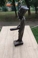A large, unique altar statuette of the ancient Egyptian god of fertility, Min  picture