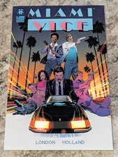 MIAMI VICE Vol. 1 Graphic Novel RARE TPB | Lion Force Comics London/Holland 2016 picture