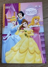 Disney Princess Journal Notebook Pink 96 Pgs Featuring 4 Princesas Images New picture