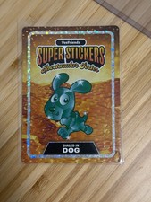Veefriends Spectacular Super Stickers - Dialed In Dog # 1/55 GOLD Emerald picture