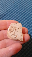 Ojuelos De Jalisco Style Alien Stone Carving - Creek Bed FIND Curiosity Piece picture
