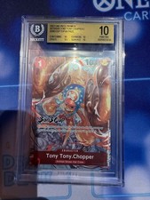 2023 ONE PIECE PROMOS #006 TONY TONY CHOPPER 3 ON 3 CUP TOP PRIZE BGS10 picture