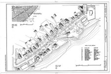 Photo:Peoria Illinois High Street 1970s HABS Site Plan Map picture