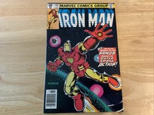 Iron Man #142 Comic Book 1st App Iron Man's Space Armor Marvel 1980. picture