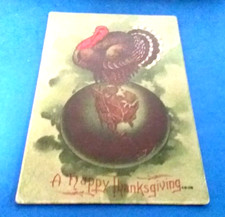 (pgasteelers1) Thanksgiving-   turkey sitting on globe🌠 picture