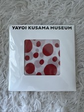 Yayoi Kusama Museum Exclusive Handkerchief Praying For World Peace 2016 RARE/NEW picture