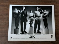 Devo, Vintage, Rare 1989 Enigma Records 8x10 Promo Photo With Mark Mothersbaugh picture