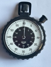 Pristine Vintage 1979 HEUER US Mil Std 14823 Stopwatch Fully Functional MINT picture