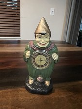 1928 Lux Pendulette Clown Belly Clock. Works picture