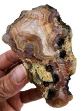 Agua Nueva Banded Agate Mexico 98.8 grams. picture