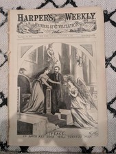 Harper’s Weekly, January 9, 1869 | Thomas Nast “Peace” Front Page | Winslow Home picture