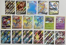 (17) Pokémon TCG LOT Holo RARE Promo Dhelmise V 009/072 Braixen FULL ART picture