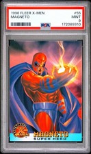1996 Fleer X-Men #55 Magneto PSA 9 MINT picture