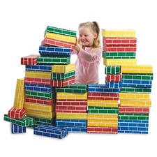 24pc Jumbo Cardboard Building Bricks Kids Stacking Construction Blocks picture