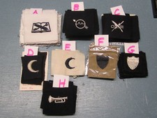 WWII ERA & LATER UNITED STATES NAVY DISTINGUISHING MARKS, YOUR CHOICE, 1 OR MORE picture