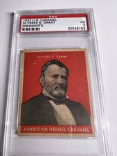 1932 US Caramel President Ulysses S. Grant Card picture
