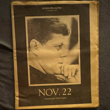 The Dallas Morning News Newspaper November 20, 1988 Twenty-five Years Later