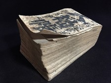 U1504 Vintage Japanese Antique Book Daifukucho Calligraphy Hand Written Document picture