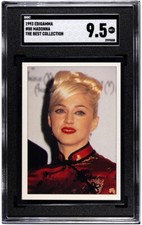 1993 Madonna Trading Card Edigamma Best Collection SGC 9.5 Pop 1 Highest picture