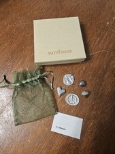 Sundance Catalog Vilmain Pewter Pocket Tokens Charms NEW Heart World Acorn Angel picture