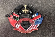 American Embassy Tunis, Tunisia Challenge Coin US MSG Marine Security Guard picture