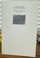 Nasa Voyager Awards Ceremony  Booklet Jet Propulsion  Lab 1981 55 pages picture