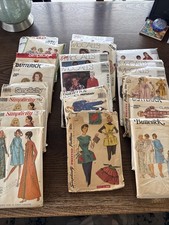 Lot of  19 Vintage Sewing Patterns Simplicity McCalls Butterick Uncut picture