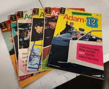 1970's ADAM-12 police tv show comics #1 2 3 4 5 & 8  picture