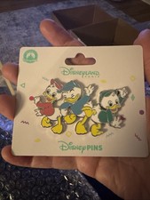 DLP DLRP Paris Disneyland Nephews Huey Dewey Louie Disney Pin picture
