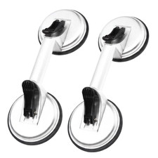 Heavy Duty Suction Cups 2-Pack Glass Lifter with Aluminum Body and Rubber Pads picture