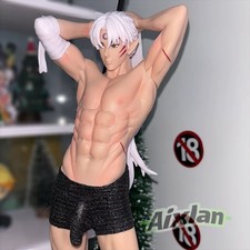 31CM Anime Inuyasha Sesshoumaru PVC Action Figure Collectible Statue New Toy picture