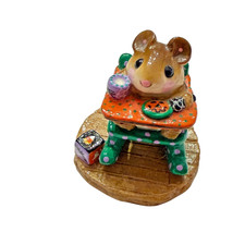 Wee Forest Folk Retired Artist OAK Halloween Baby Rocking Tot picture
